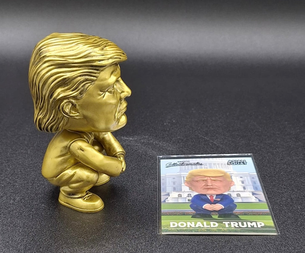 MINDstyle x Asian Gold Squat Donald Trump 3.9" Vinyl Figure - SDCC Exclusive