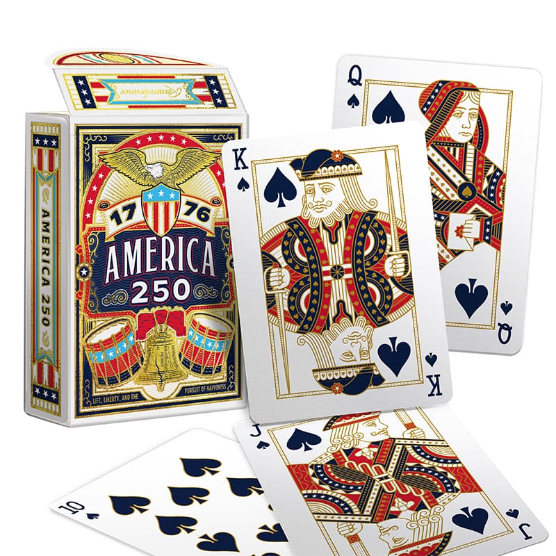 Remembrance America 250 Playing Cards