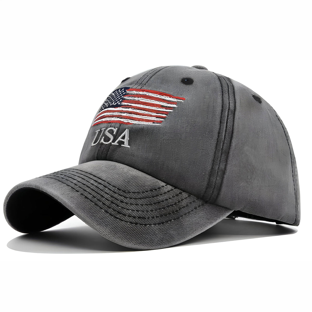 USA Flag Adjustable Baseball Cap by America The Beautiful®